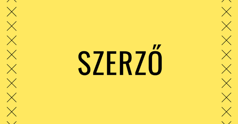 Szerző