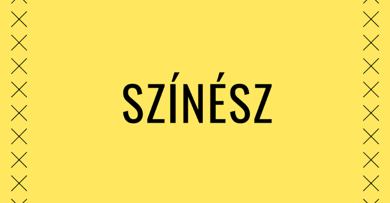 Színész